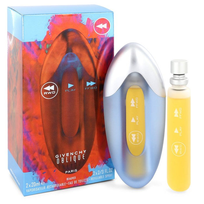 OBLIQUE RWD by Givenchy Two 2-3 oz Eau De Toilette Spray Refills 2-3 oz for Women - PerfumeOutlet.com