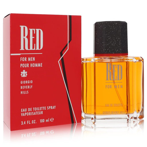 RED by Giorgio Beverly Hills Eau De Toilette Spray oz for Men - PerfumeOutlet.com