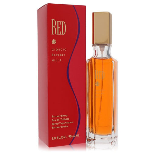 RED by Giorgio Beverly Hills Eau De Toilette Spray for Women - PerfumeOutlet.com