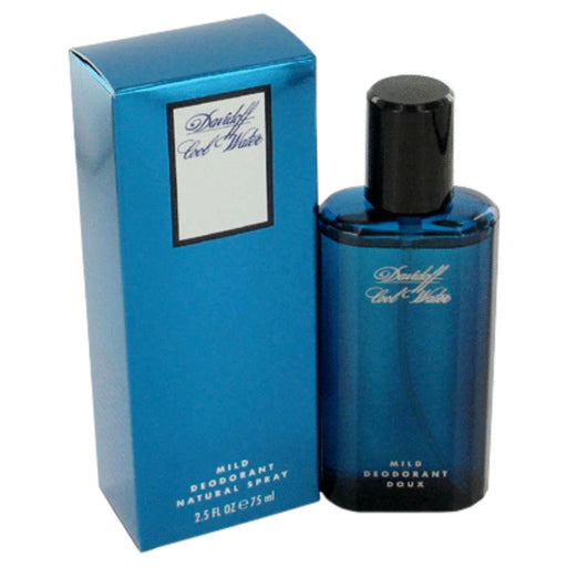 COOL WATER by Davidoff Deodorant Spray (Glass) 2.5 oz for Men - PerfumeOutlet.com