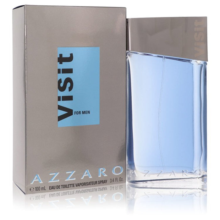 Visit by Azzaro Eau De Toilette Spray 3.4 oz for Men - PerfumeOutlet.com