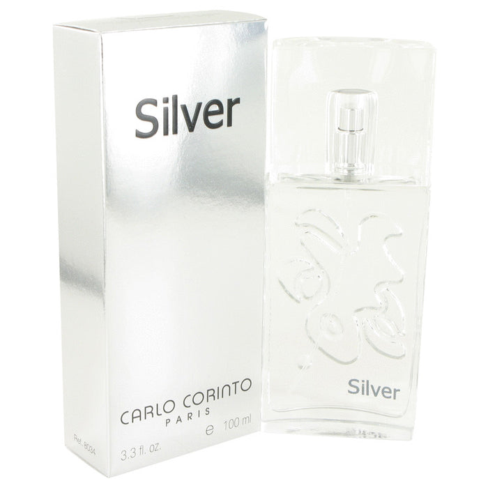 CARLO CORINTO SILVER by Carlo Corinto Eau De Toilette Spray 3.4 oz for Men - PerfumeOutlet.com