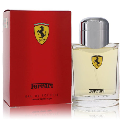 FERRARI RED by Ferrari Eau De Toilette Spray 2.5 oz for Men - PerfumeOutlet.com