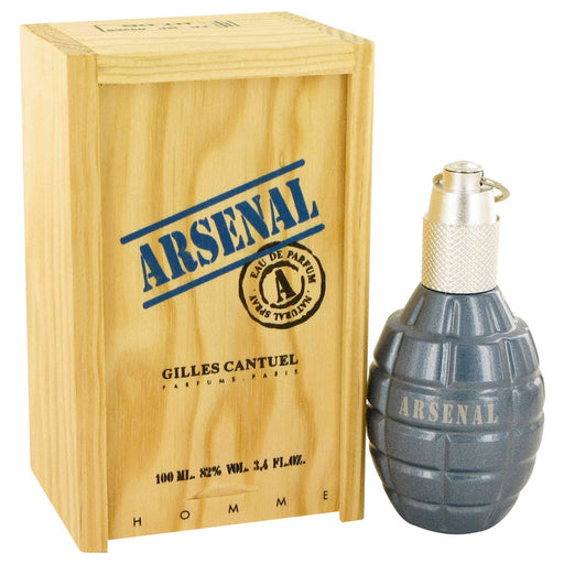 ARSENAL BLUE by Gilles Cantuel Eau De Parfum Spray for Men - PerfumeOutlet.com