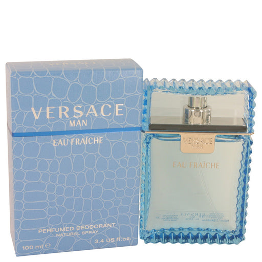 Versace Man by Versace Eau Fraiche Deodorant Spray 3.4 oz for Men - PerfumeOutlet.com
