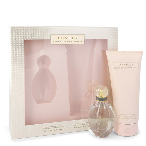 Lovely by Sarah Jessica Parker Gift Set -- 1.7 oz Eau De Parfum Spray + 6.7 oz Body Lotion for Women - PerfumeOutlet.com