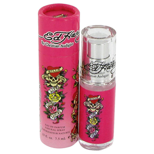 Ed Hardy by Christian Audigier Mini EDP Spray .25 oz for Women - PerfumeOutlet.com