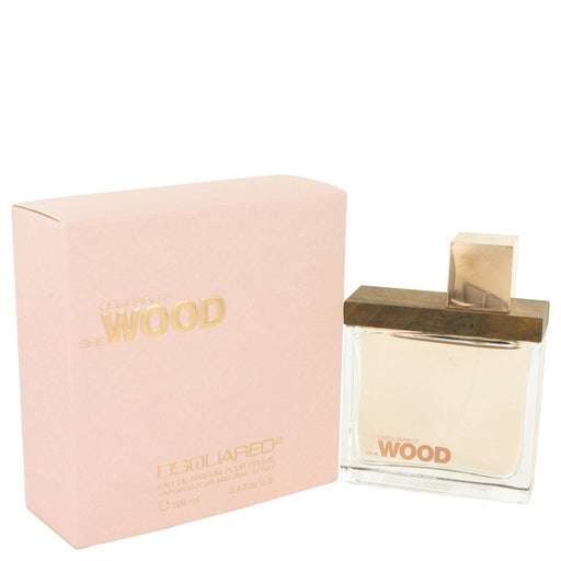 She Wood by Dsquared2 Eau De Parfum Spray 3.4 oz for Women - PerfumeOutlet.com