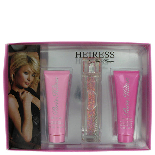 Paris Hilton Heiress by Paris Hilton Gift Set -- 3.3 oz Eau De Parfum Spray + 3 oz Body Lotion + 3 oz Shower Gel for Women - PerfumeOutlet.com