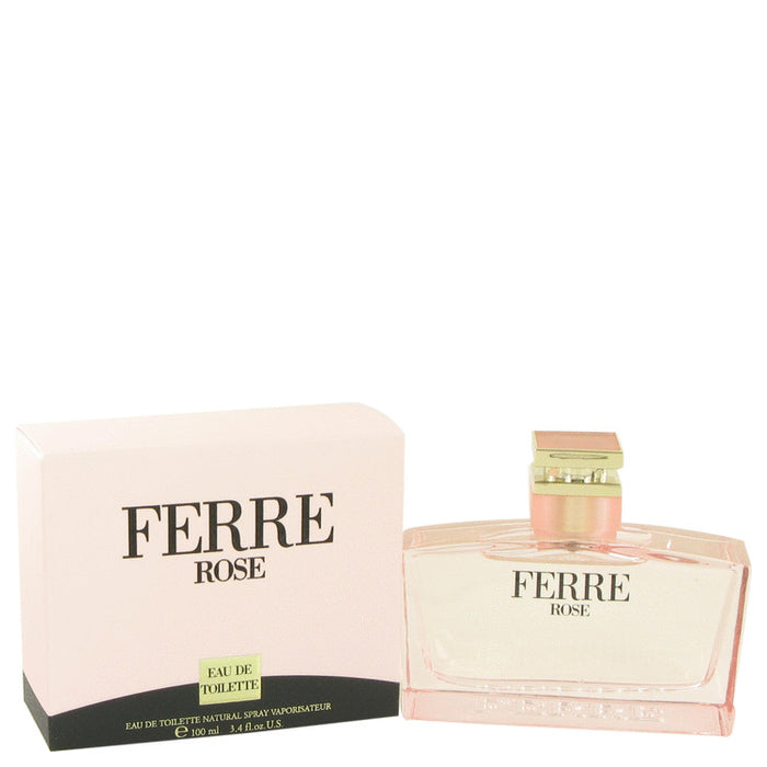 Ferre Rose by Gianfranco Ferre Eau De Toilette Spray 3.4 oz for Women - PerfumeOutlet.com