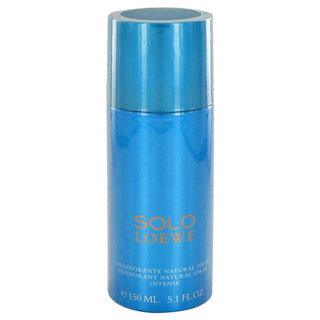 Solo Intense by Loewe Deodorant Spray 5 oz for Men - PerfumeOutlet.com
