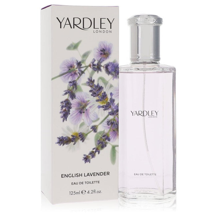 English Lavender by Yardley London Eau De Toilette Spray (Unisex) 4.2 oz for Women - PerfumeOutlet.com