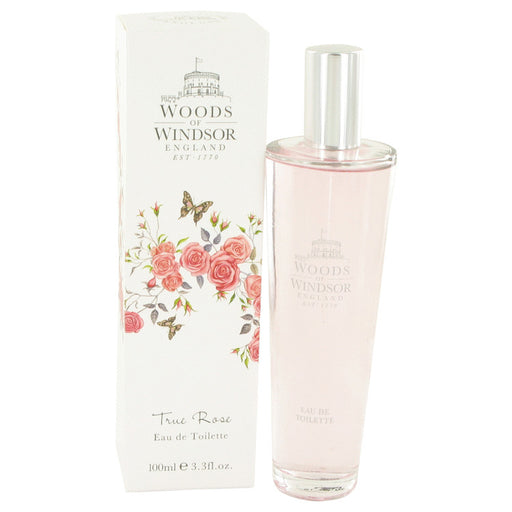 True Rose by Woods of Windsor Eau De Toilette Spray 3.3 oz for Women - PerfumeOutlet.com