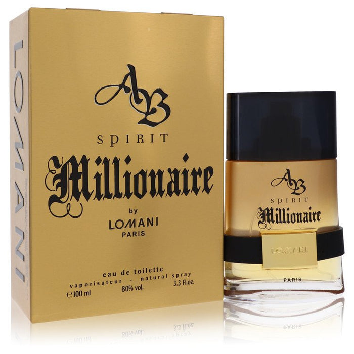 Spirit Millionaire by Lomani Eau De Toilette Spray for Men - PerfumeOutlet.com