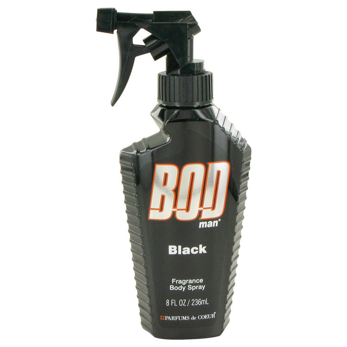 Bod Man Black by Parfums De Coeur Body Spray 8 oz for Men - PerfumeOutlet.com