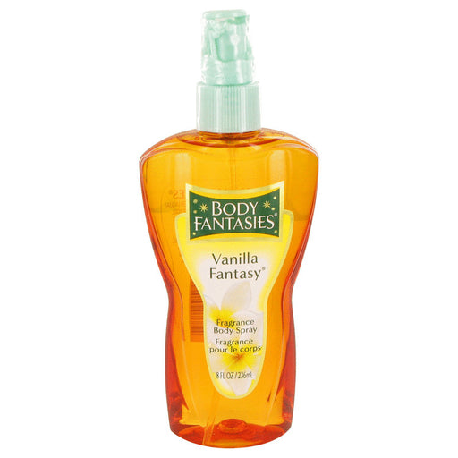 Body Fantasies Vanilla Fantasy by Parfums De Coeur Body Spray 8 oz for Women - PerfumeOutlet.com