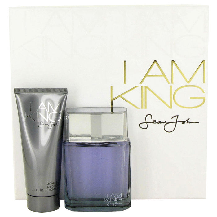 I Am King by Sean John Gift Set -- 3.4 oz Eau De Toilette Spray + 3.4 oz Shower Gel for Men - PerfumeOutlet.com