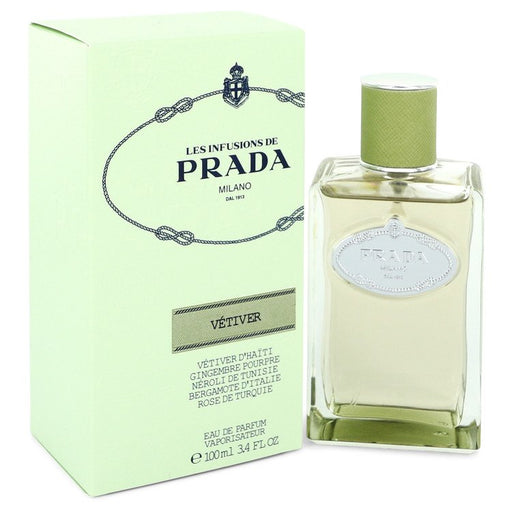 Prada Infusion De Vetiver by Prada Eau De Parfum Spray 3.4 oz for Men - PerfumeOutlet.com
