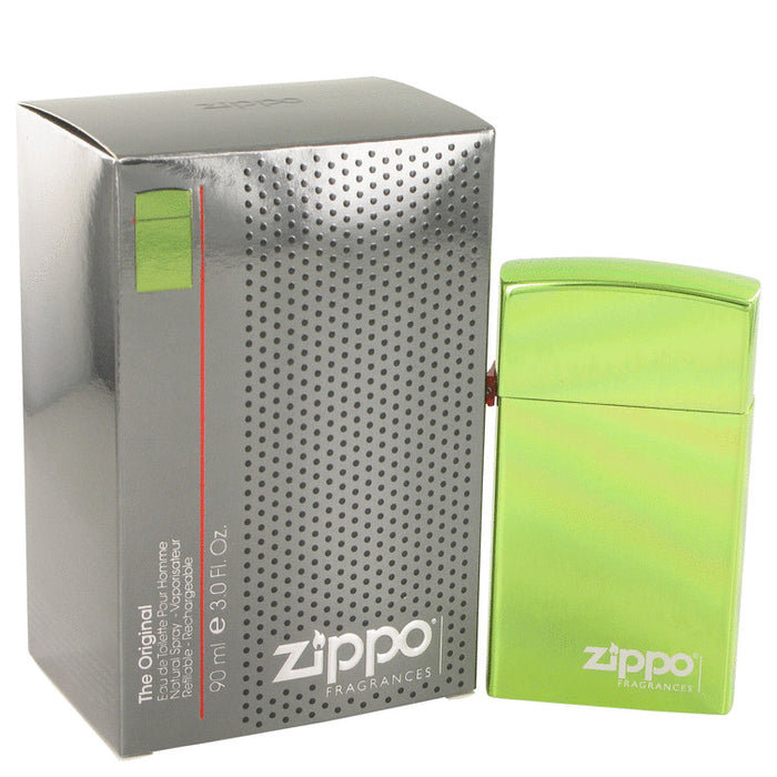 Zippo Green by Zippo Eau De Toilette Refillable Spray 3 oz for Men - PerfumeOutlet.com