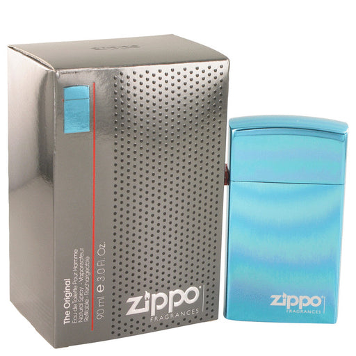 Zippo Blue by Zippo Eau De Toilette Refillable Spray 3 oz for Men - PerfumeOutlet.com