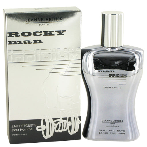 Rocky Man Irridium by Jeanne Arthes Eau De Toilette Spray 3.4 oz for Men - PerfumeOutlet.com