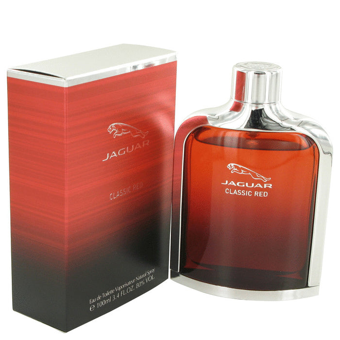 Jaguar Classic Red by Jaguar Eau De Toilette Spray 3.4 oz for Men - PerfumeOutlet.com