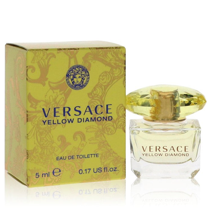 Versace Yellow Diamond by Versace Mini EDT .17 oz for Women - PerfumeOutlet.com