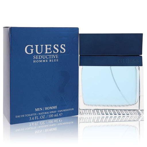 Guess Seductive Homme Blue by Guess Eau De Toilette Spray 3.4 oz for Men - PerfumeOutlet.com