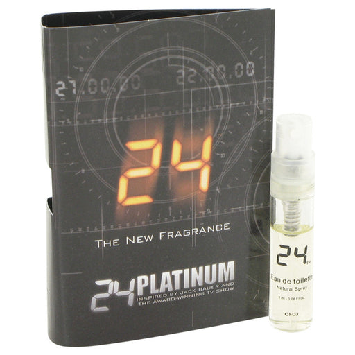 24 Platinum The Fragrance by ScentStory Vial (sample) .05 oz for Men - PerfumeOutlet.com