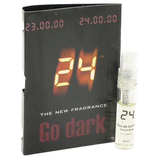 24 Go Dark The Fragrance by ScentStory Vial (sample) .04 oz for Men - PerfumeOutlet.com