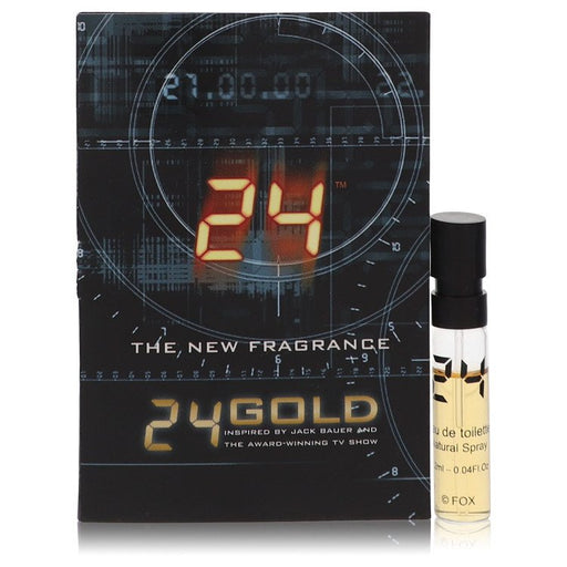 24 Gold The Fragrance by ScentStory Vial (sample) .06 oz for Men - PerfumeOutlet.com