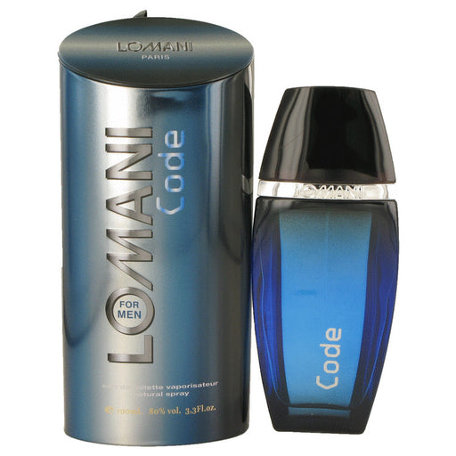 Lomani Code by Lomani Eau De Toilette Spray 3.4 oz for Men - PerfumeOutlet.com