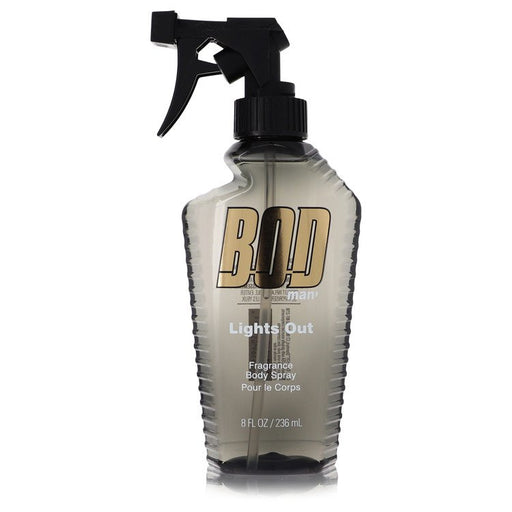 Bod Man Lights Out by Parfums De Coeur Body Spray 8 oz for Men - PerfumeOutlet.com