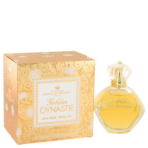 Golden Dynastie by Marina De Bourbon Eau De Parfum Spray 3.4 oz for Women - PerfumeOutlet.com