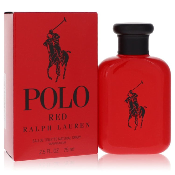 Polo Red by Ralph Lauren Eau De Toilette Spray for Men - PerfumeOutlet.com