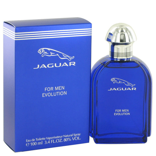 Jaguar Evolution by Jaguar Eau De Toilette Spray 3.4 oz for Men - PerfumeOutlet.com