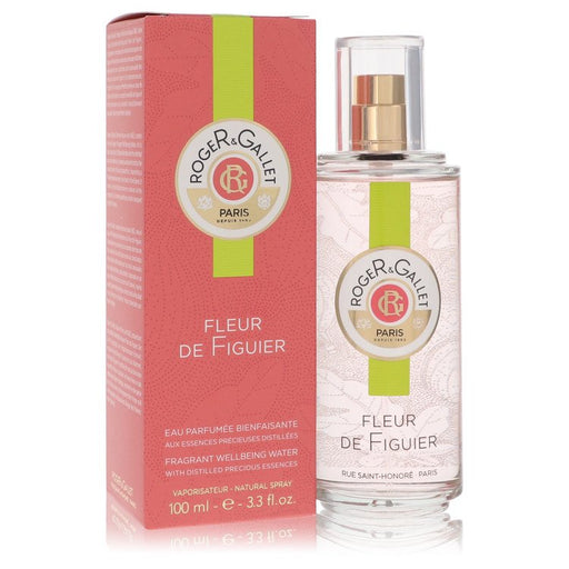 Roger & Gallet Fleur De Figuier by Roger & Gallet Fragrant Wellbeing Water Spray 3.3 oz for Women - PerfumeOutlet.com