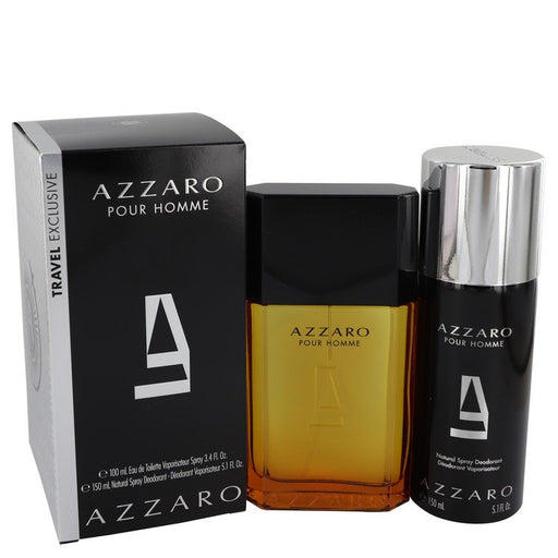 AZZARO by Azzaro Gift Set -- 3.4 oz Eau De Toilette Spray + 5.1 oz Deodorant Spray for Men - PerfumeOutlet.com