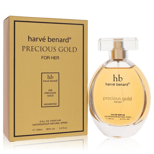 Precious Gold by Harve Benard Eau De Parfum Spray 3.4 oz for Women - PerfumeOutlet.com