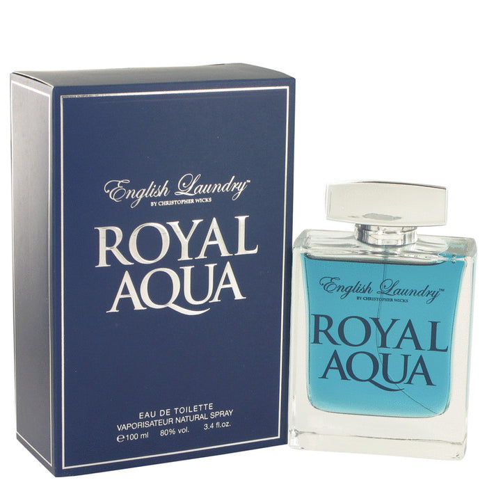 Royal Aqua by English Laundry Eau De Toilette Spray 3.4 oz for Men - PerfumeOutlet.com