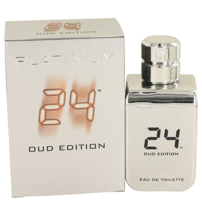 24 Platinum Oud Edition by ScentStory Eau De Toilette Concentree Spray for Men - PerfumeOutlet.com