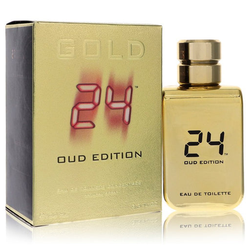24 Gold Oud Edition by ScentStory Eau De Toilette Concentree Spray (Unisex) for Men - PerfumeOutlet.com