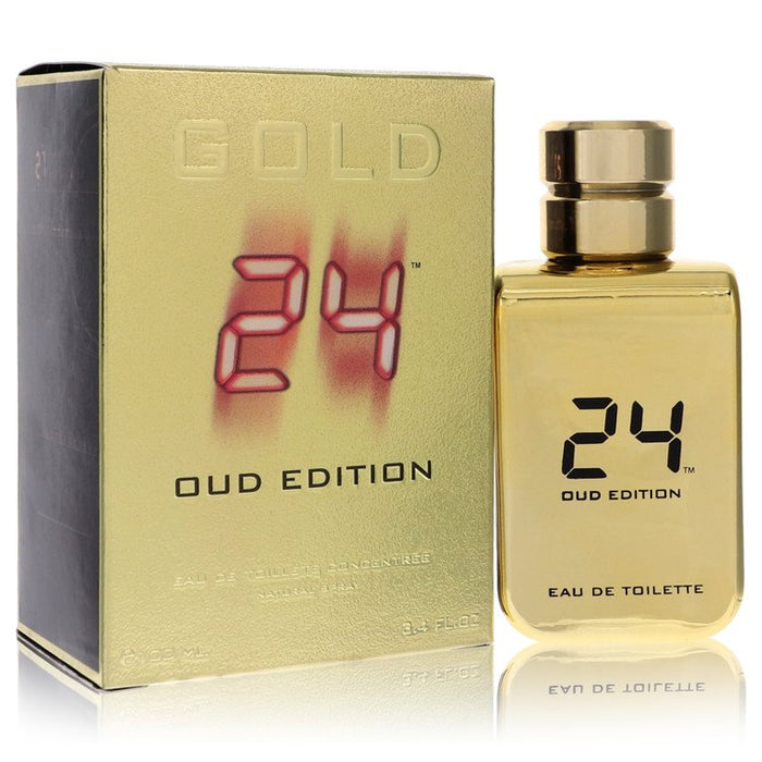 24 Gold Oud Edition by ScentStory Eau De Toilette Concentree Spray (Unisex) for Men - PerfumeOutlet.com