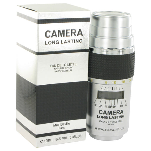 CAMERA LONG LASTING by Max Deville Eau De Toilette Spray 3.4 oz for Men - PerfumeOutlet.com