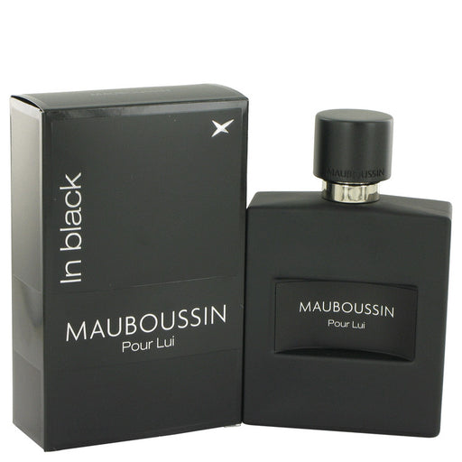Mauboussin Pour Lui In Black by Mauboussin Eau De Parfum Spray 3.4 oz for Men - PerfumeOutlet.com