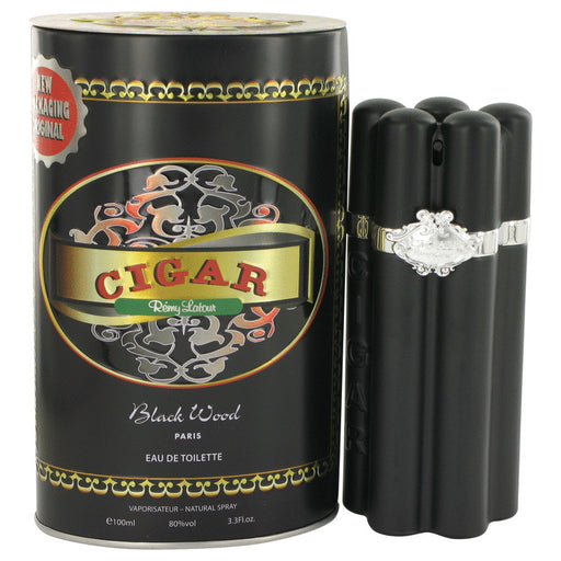 Cigar Black Wood by Remy Latour Eau De Toilette Spray 3.3 oz for Men - PerfumeOutlet.com