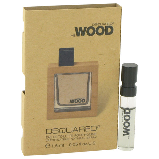 He Wood by Dsquared2 Vial (sample) .05 oz for Men - PerfumeOutlet.com
