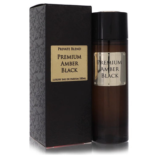 Private Blend Premium Amber Black by Chkoudra Paris Eau De Parfum Spray 3.4 oz for Men - PerfumeOutlet.com