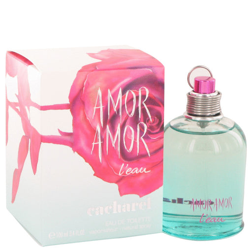 Amor Amor L'eau by Cacharel Eau De Toilette Spray 3.3 oz for Women - PerfumeOutlet.com