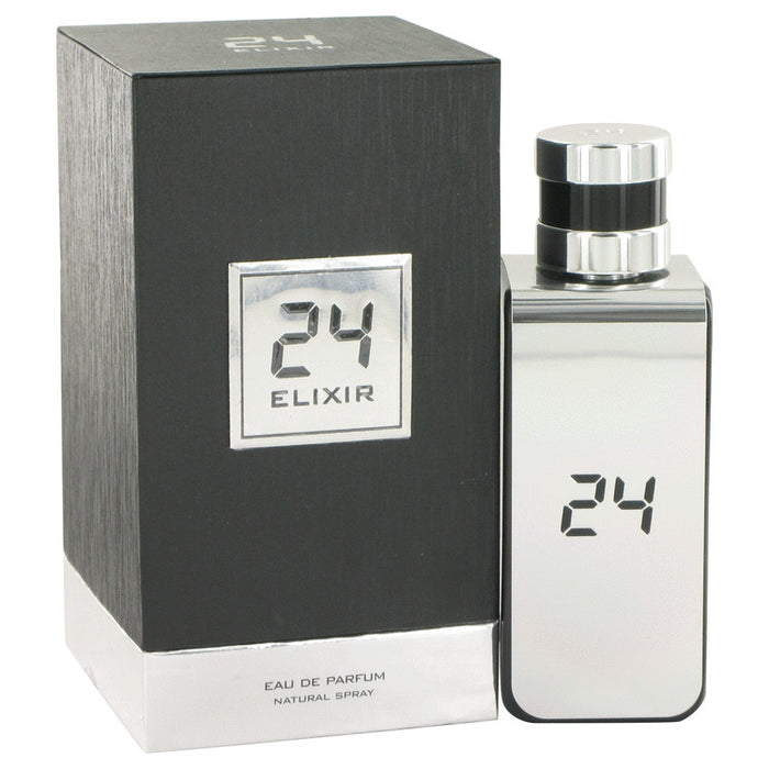 24 Platinum Elixir by ScentStory Eau De Parfum Spray 3.4 oz for Men - PerfumeOutlet.com